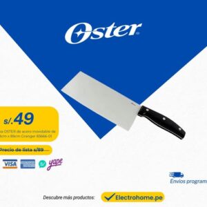 HACHA OSTER DE ACERO INOXIDABLE DE 178CM X 89CM GRANGER 83666-01