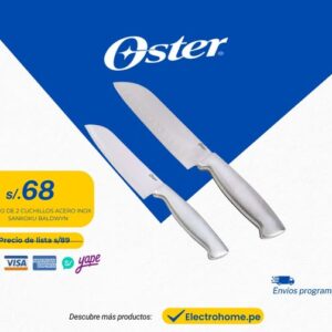 JUEGO DE 2 CUCHILLOS ACERO INOX SANKOKU BALDWYN