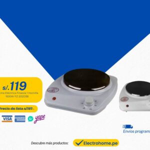 COCINA ELÉCTRICA FINEZZA 1 HORNILLA